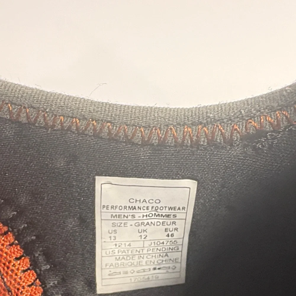 Chaco Men's Brown & Black Athletic Trail Sneakers - Picture 11 of 14